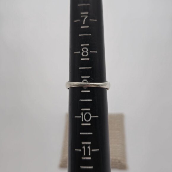 Size 9 Sterling Silver Abalone And Marcasite Gems Ring A1869 - Picture 7 of 9